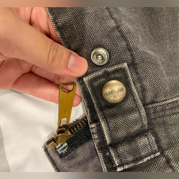 *SOLD* Vintage Carhartt Detroit Jacket Womens XXS - Picture 6 of 8